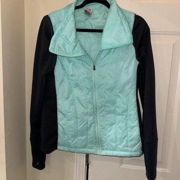 Avalanche Mint Green Quilted Jacket with Removable Sleeves-Vest Size‎ Medium - Picture 1 of 4